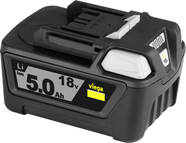 Viega Akku 18V Lithium-Ionen 2488.63 in 5.0Ah Kapazität Viega Akku 18V Lithium-Ionen 2488.63 in 5.0Ah Kapazität