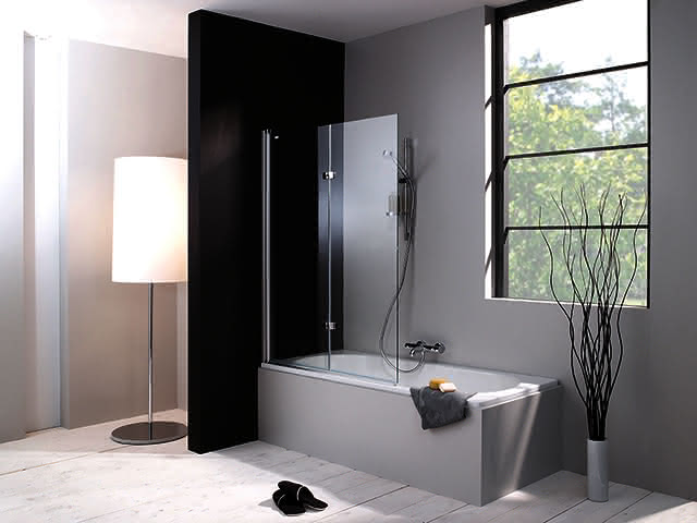 Hüppe DA 501 Design pure BW Abt. SFT 100 re H:1500 chromglanz klar