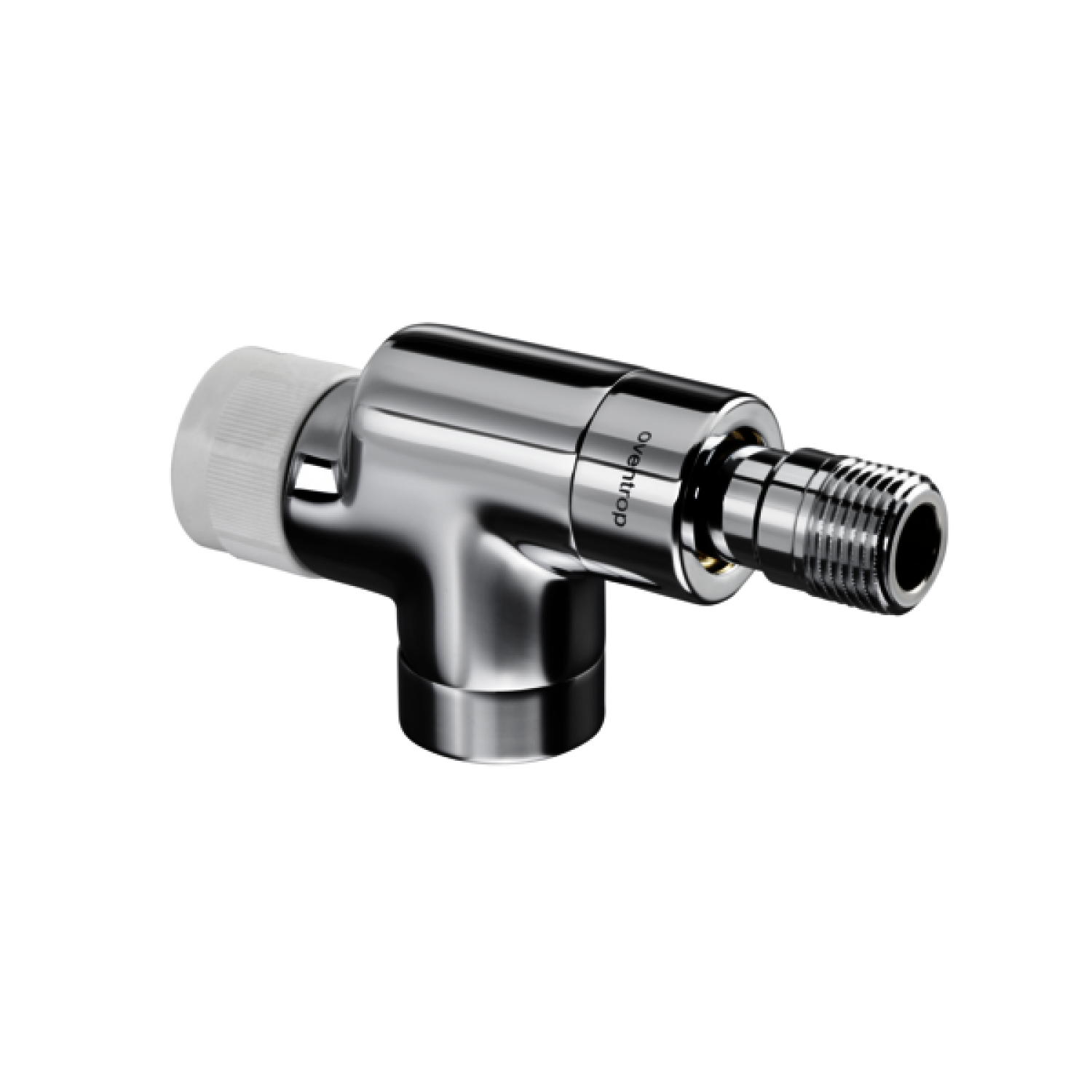 OVENTROP-Thermostatventil "E" DN15, 1/2", PN10, Axial, anthrazit
