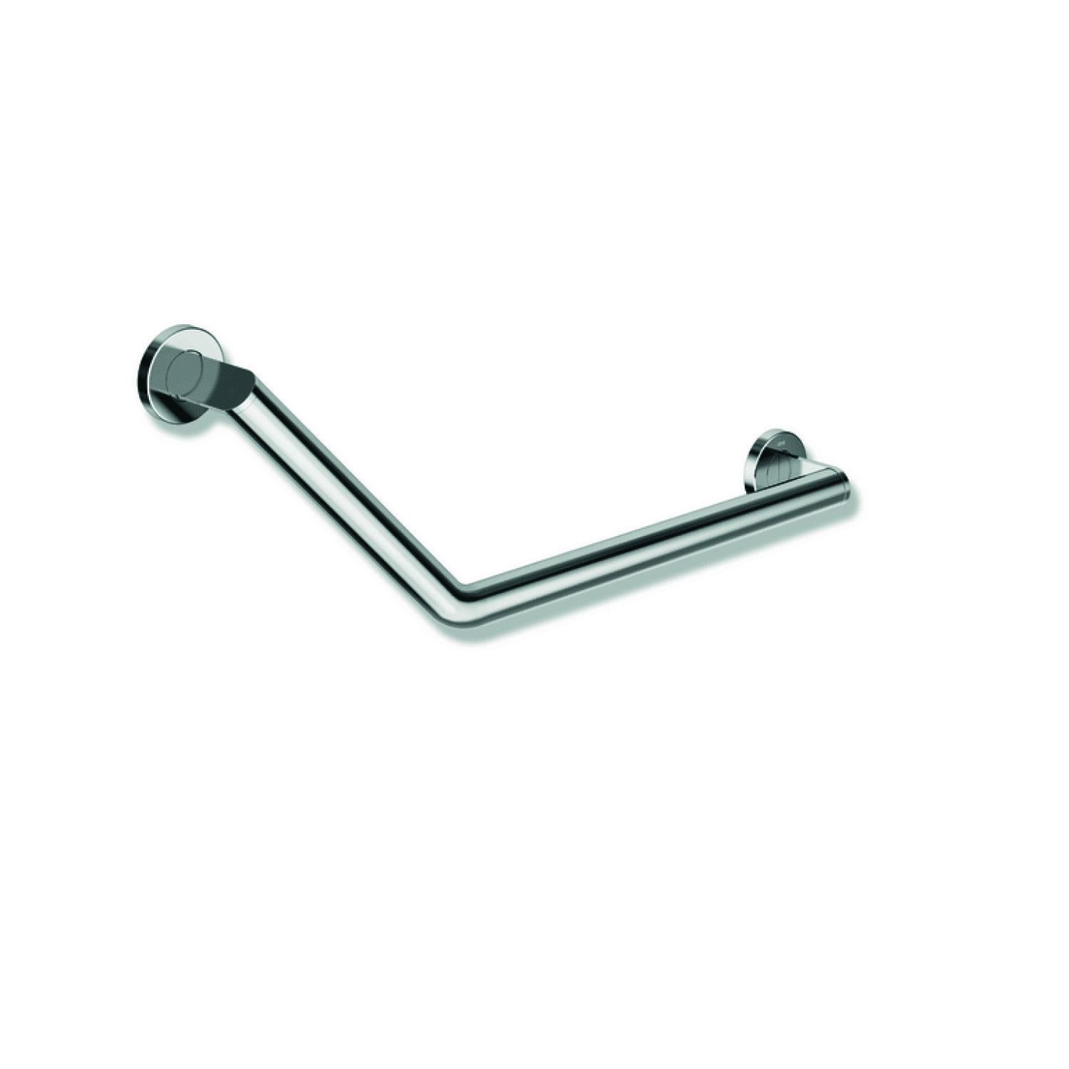 HEWI Winkelgriff 135 Gr, d:32, re, chrom