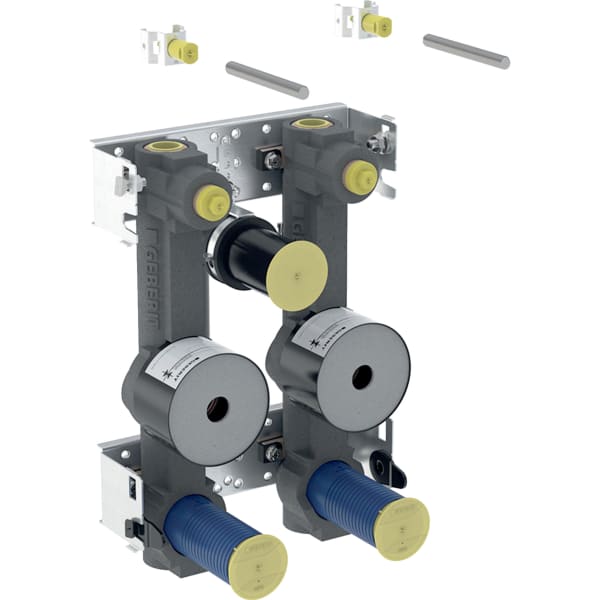 Geberit GIS Set Waschtisch für Standarmatur 2 WZ-Strecken, UP-Absperrv. u. T-St. Geberit GIS Set Waschtisch für Standarmatur 2 WZ-Strecken, UP-Absperrv. u. T-St.