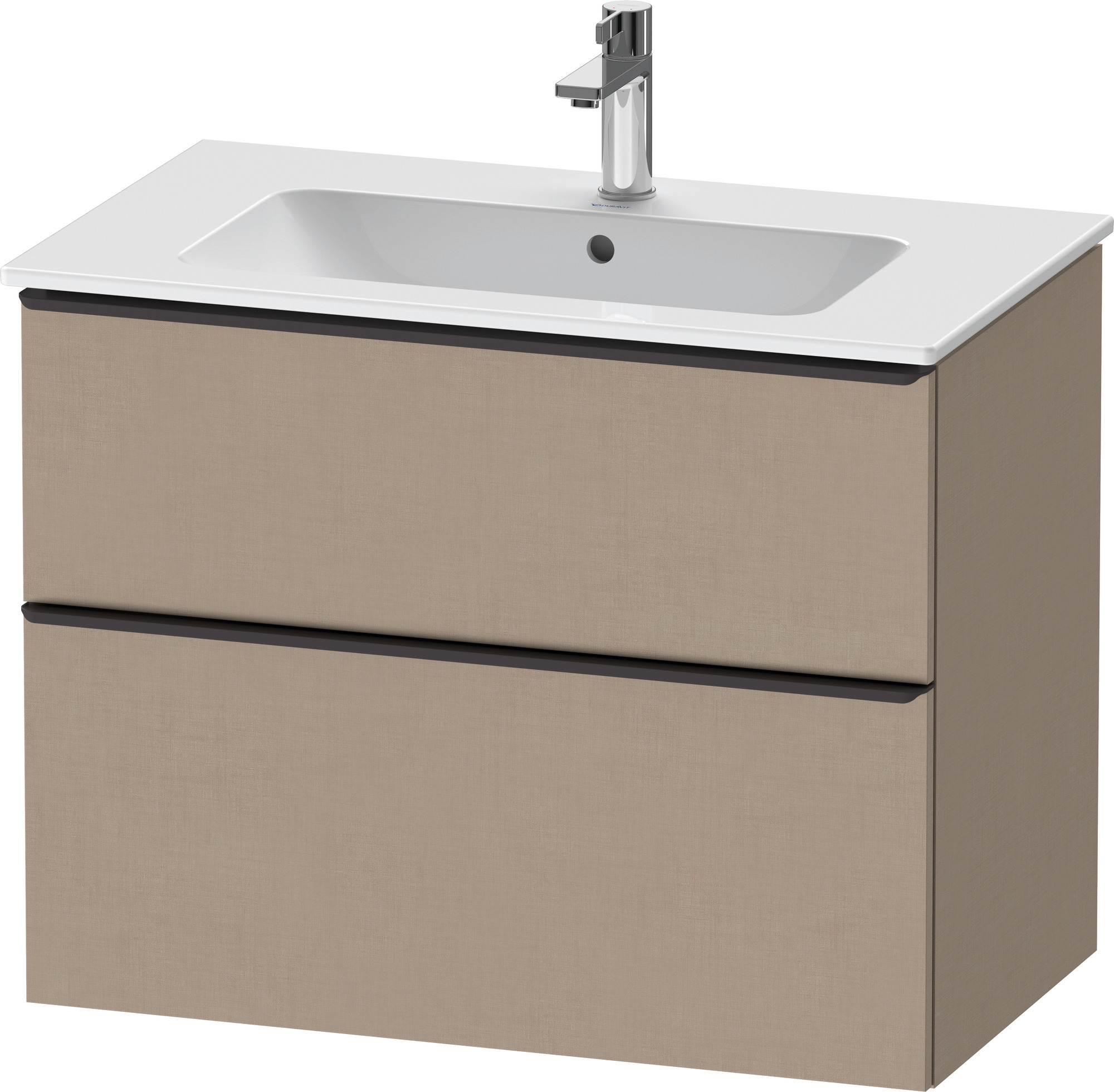 Duravit D-Neo WTU,233683,AZ,1,SBK:1,Gr:D.Schw 810x462x625mm,Wandh, Leinen Matt, Dekor