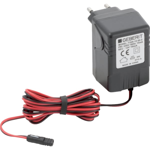 Geberit Steckernetzteil 230V zu Geberit WT-Armatur Typ 85, 86, 185 und 186 Geberit Steckernetzteil 230V zu Geberit WT-Armatur Typ 85, 86, 185 und 186