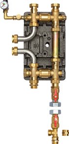 BOSCH Zubehör für Luftwärmepumpen DDV 32 Doppelt differenzdruckloser Verteiler 32