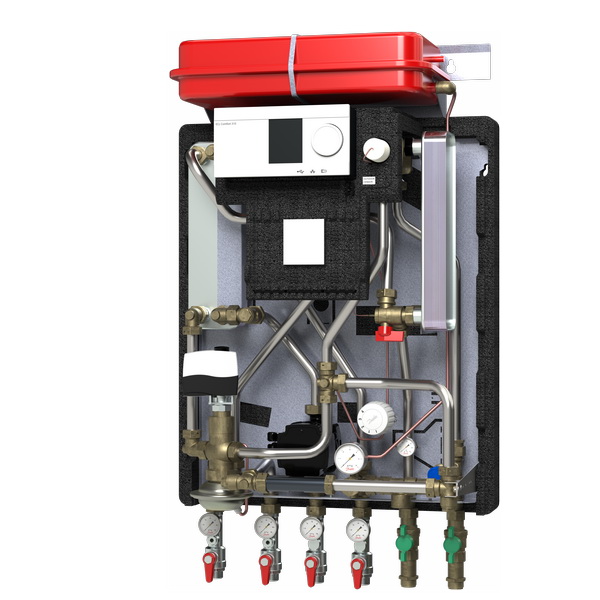 Danfoss Hausstation Akva Lux II VXe H3W1, HE:15kW, PWH:35kW, STW, A337, StS