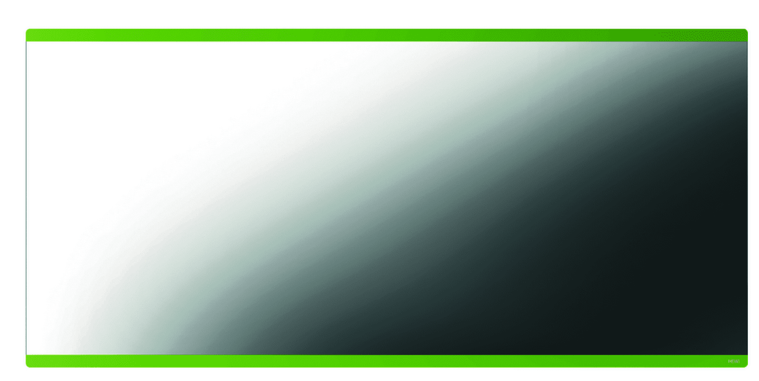 HEWI Spiegel, 850 x 400mm, Hinterlackierung apfelgrün apfelgrün