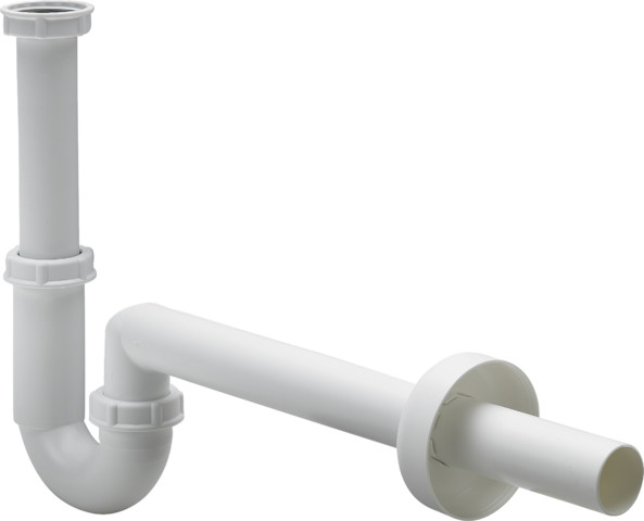 Viega Röhrengeruchverschluss 5611K in G1 1/4 x 40mm Kunststoff weiss