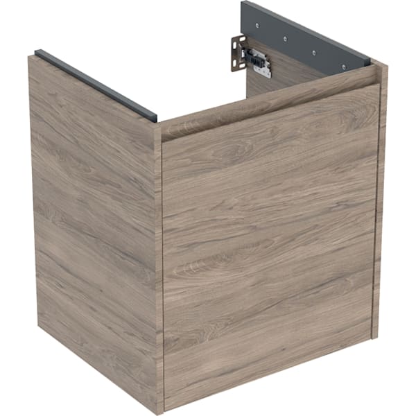 Geberit Renova Plan US für WT, mit 1 Tür 54,6x60,6x44,6cm, Nussbaum hickory