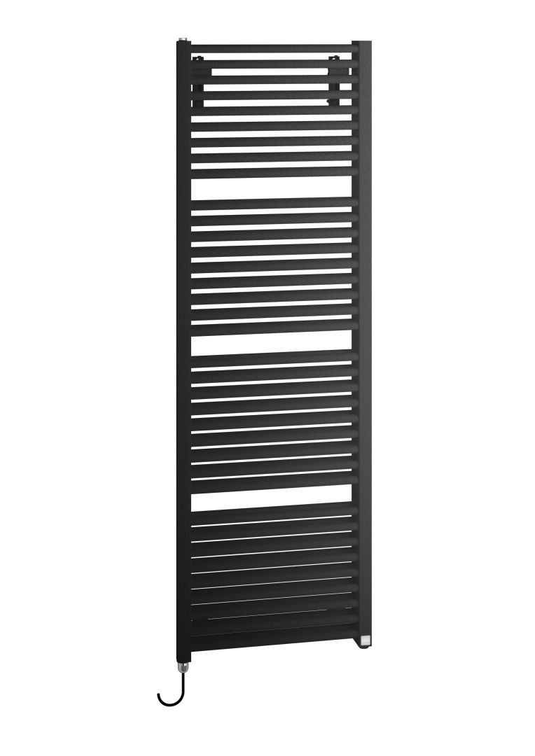 Kermi Duett -E BH1188x74x484mm P=800W,RAL9005 MT,WRS swz,links