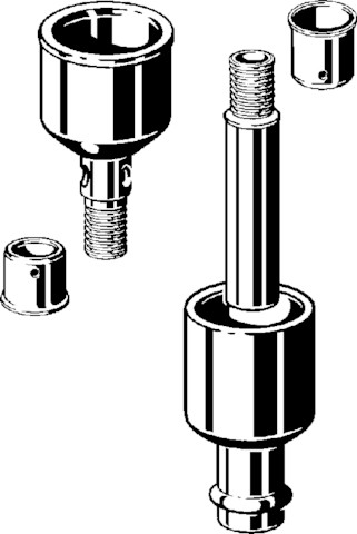 Viega Anschlussset 2276.1 in 28/35x12mm Siliziumbronze