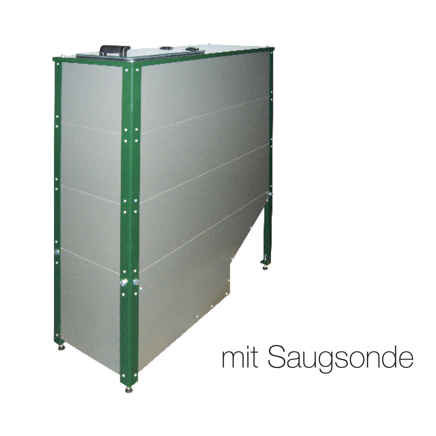 SOLARFOCUS MANUELL BEFÜLLBARE PELLETSBOX 400 l mit Saugsonde SOLARFOCUS MANUELL BEFÜLLBARE PELLETSBOX 400 l mit Saugsonde