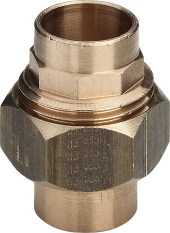 Viega Verschraubung 94340 konischdichtend in 28mm Rotguss