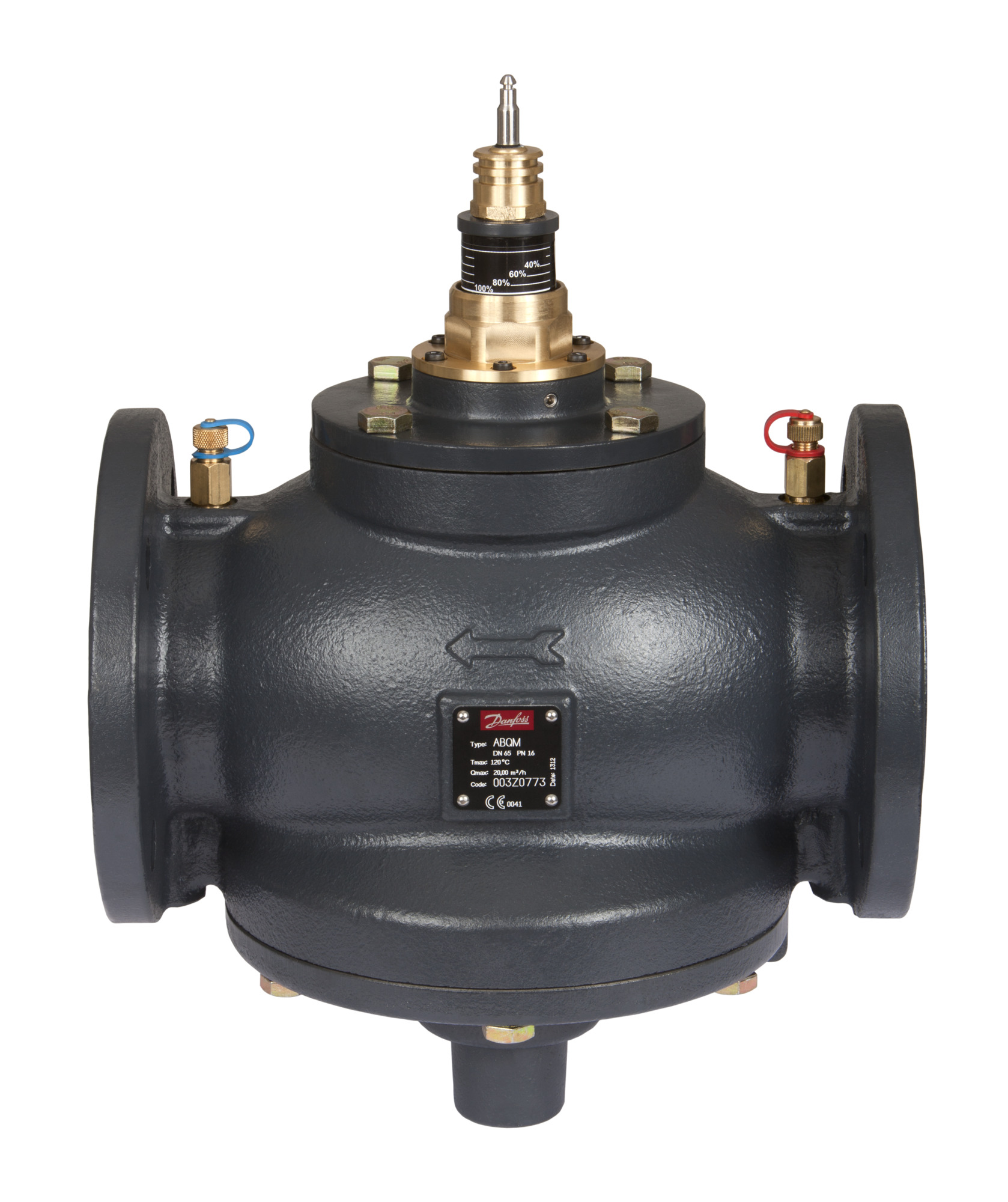 Danfoss automat. Kombiventil AB-QM 100HF DN 80, Flansch, 23600 - 59000 l/h