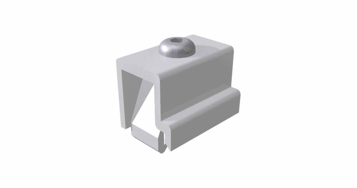 Kreuzschienenverbinder für Montageschiene 40 x 37 mm (20 Stück)