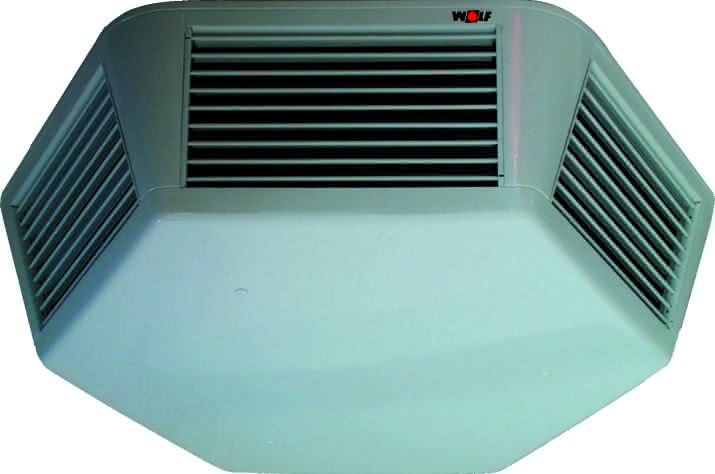 Wolf Luftheizer TopWing TLHD-EC 40-230V für Umluftbetrieb, Heizen