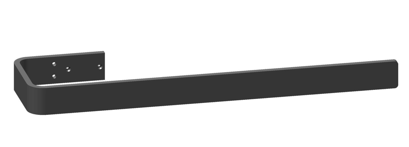 Kermi Handtuchhalter Länge 470 mm Edelstahl poliert