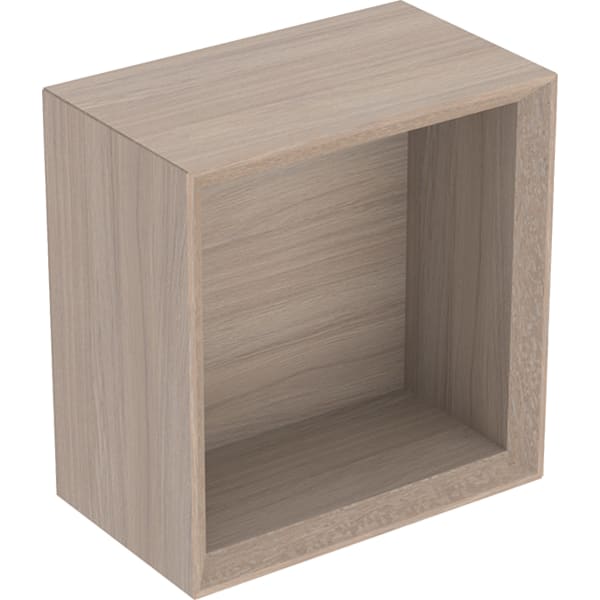 Geberit Wandbox quadratisch 22,5x23,3x13,2cm, Eiche
