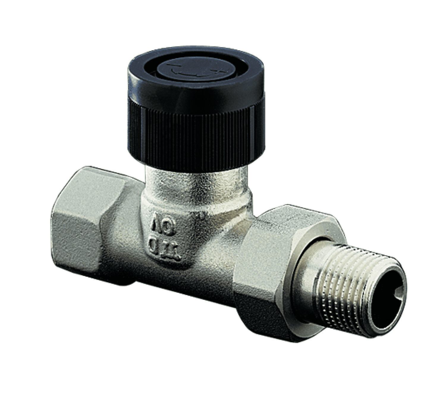 OVENTROP-Thermostatventil "A" DN15, R 1/2, PN10, Durchgang