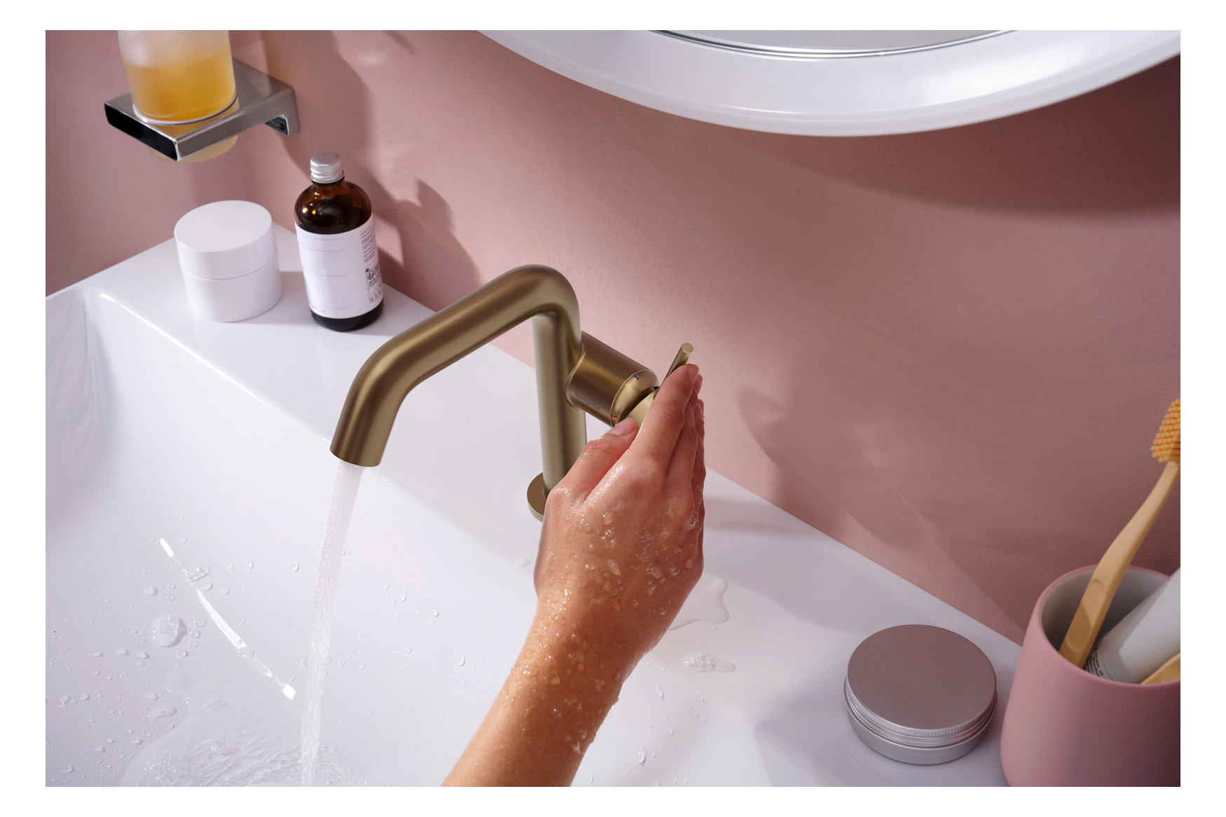 Hansgrohe WTM 110 Tecturis S Fine CoolStart ohne Ablaufgarnitur BBR
