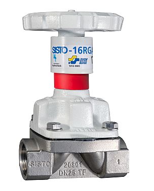 KSB Membranventil SISTO-16 RGAMaXX 1.4409-MaXX Rp 2