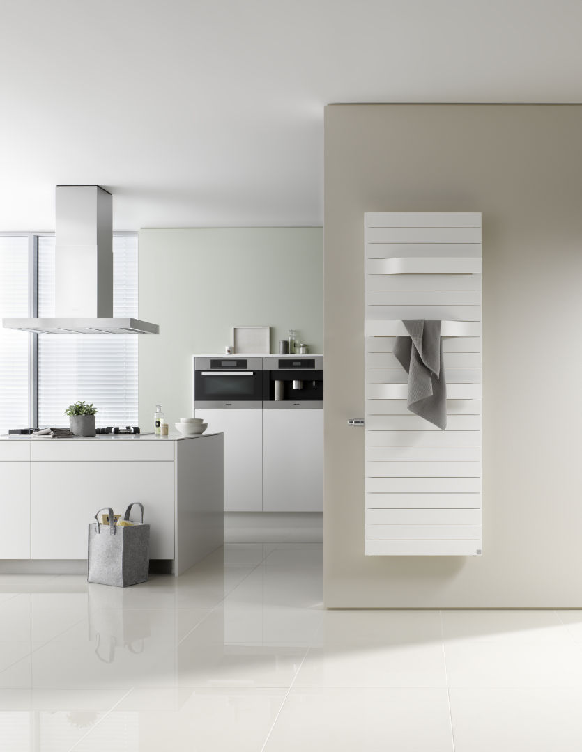 Kermi TABEO -V 1437x101x500mm QN 767,RAL9016,Ventil links