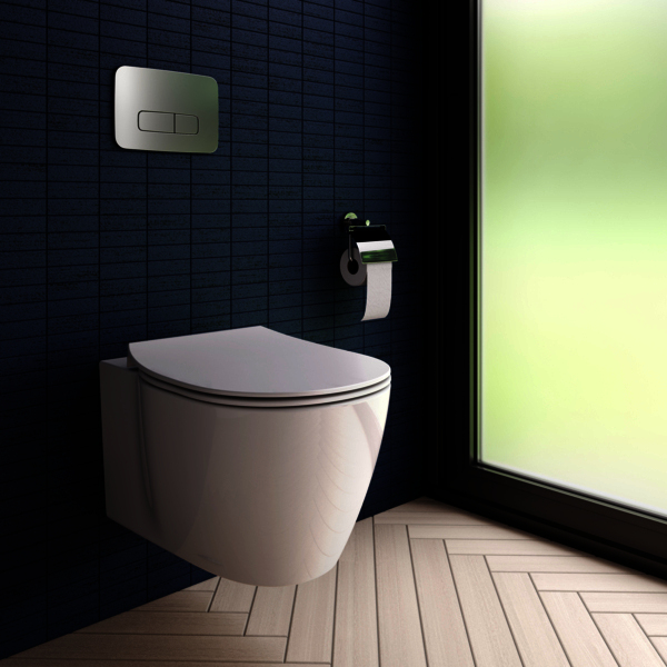 IS Wand-T-WC Connect, AquaBlade, unsichtbare Bef.,365x545x340mm,Weiß m.IP