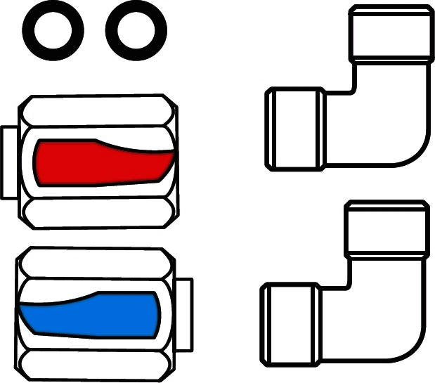 CONTI+ Kugelventile mit Bogen und Dichtungen Vorabsperrung f. Zugangsschl. CONTI+ Kugelventile mit Bogen und Dichtungen Vorabsperrung f. Zugangsschl.