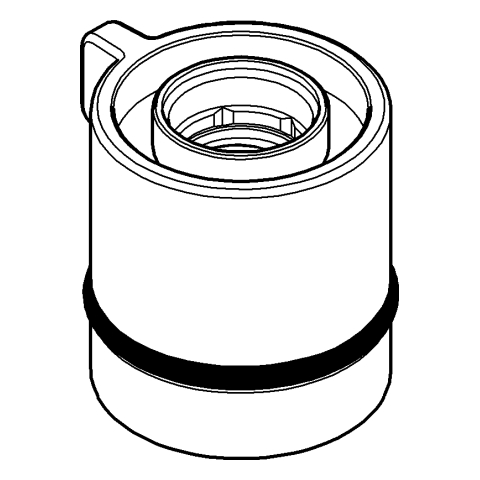 GROHE Griff 48041 hard graphite gebürstet GROHE Griff 48041 hard graphite gebürstet