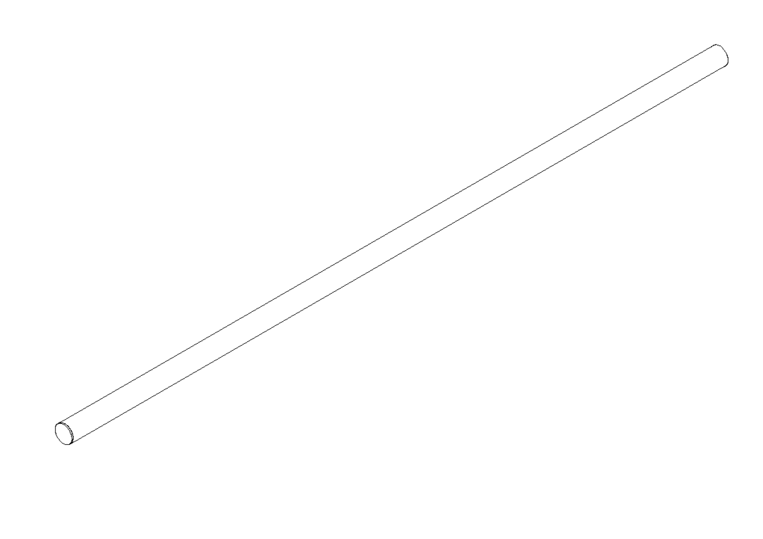 DO Halter ET 90179756500 D 13 x 481 mm Platin gebürstet