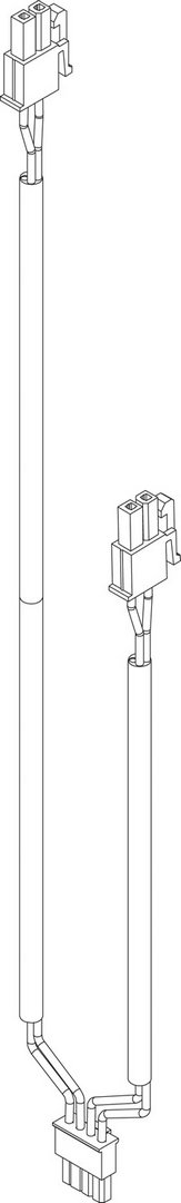 BOSCH Ersatzteil TTNR: 8738805142 Verb.L. Vor/Rückl. f. 2000/3450 everp