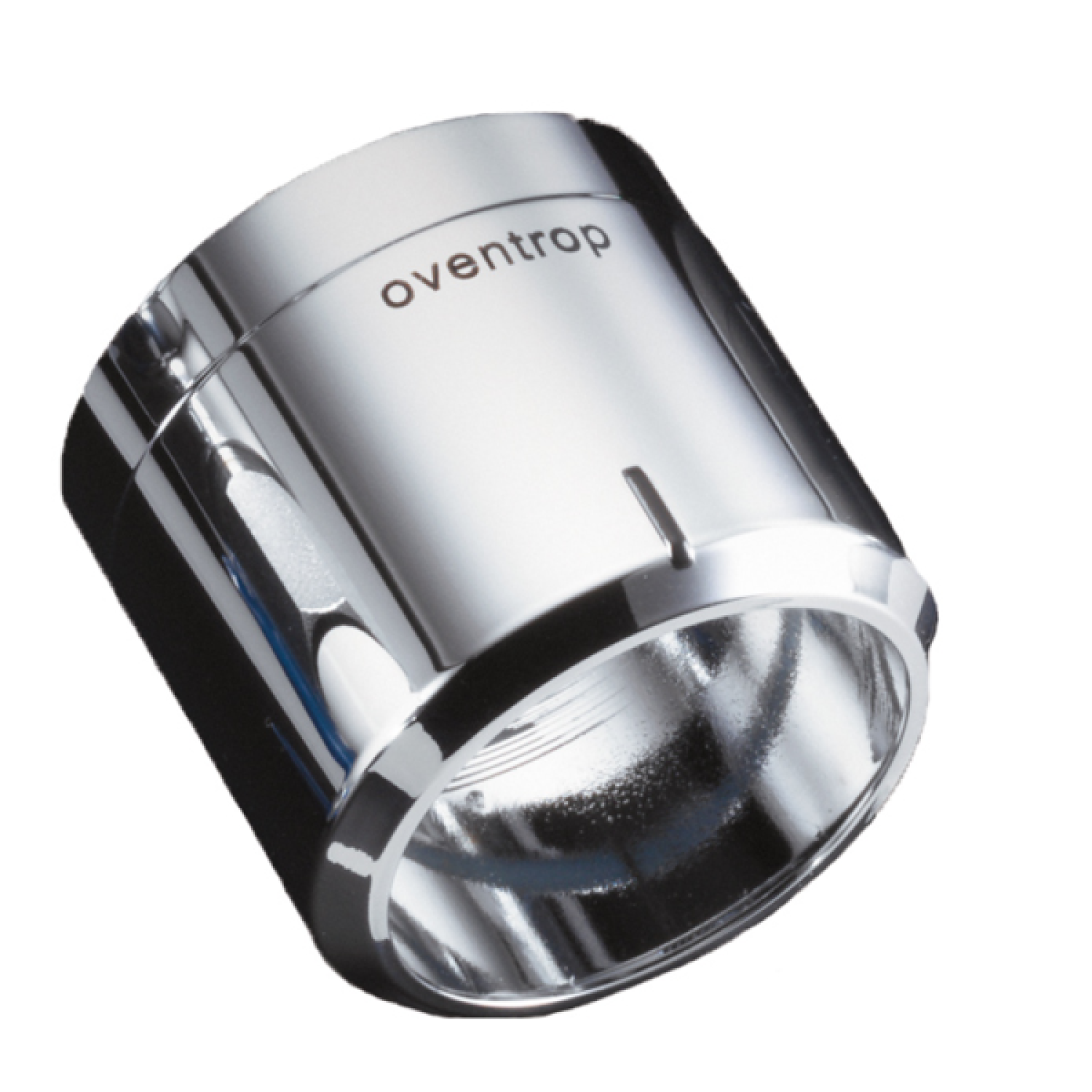 OVENTROP-Design-Abdeckung für "Uni SH" verchromt