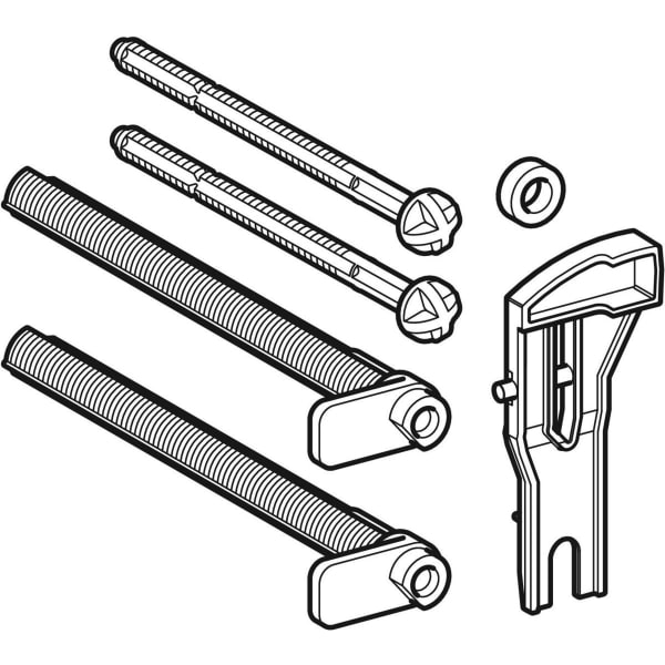 Geberit Drückerstangenset zu BetPl. Delta20 Geberit Drückerstangenset zu BetPl. Delta20