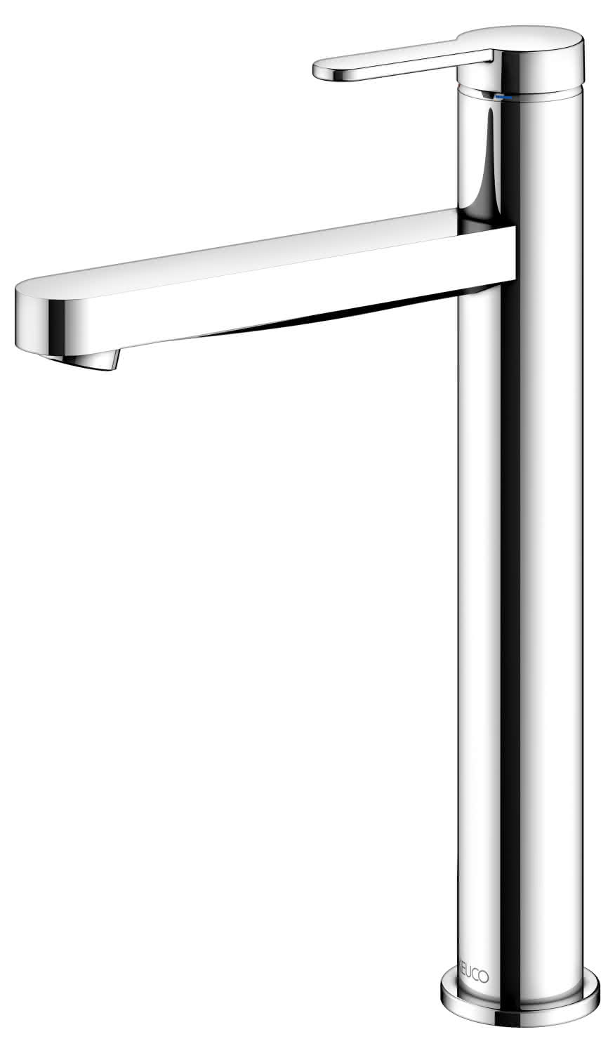 KEUCO EHM-WT-Mischer 210 IXMO 59510 o.Zug.-Ablgrt. Flat, Rosette r/e verchr.
