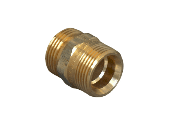 OVENTROP-Doppelnippel "Cofit S" G 3/4"AG x G 3/4" AG, Rotguss