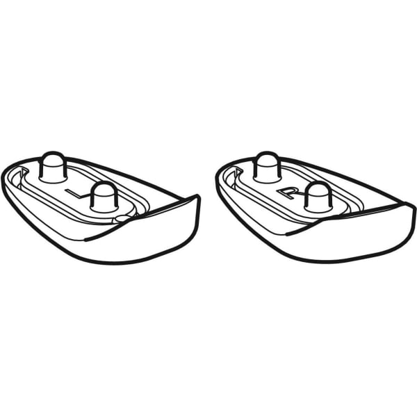 Geberit Set Ausgleichspuffer für WC-Sitzring Geberit AquaClean 5000/5000plus