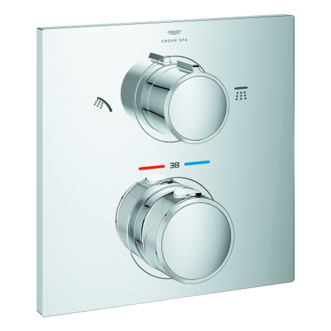 GROHE THM-Brausebatterie Allure 29181_2 FMS für Rapido SmartBox chrom