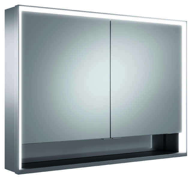 KEUCO SPS Royal Lumos 14304, VB Hzg. 1000x735x165mm si.-elox.