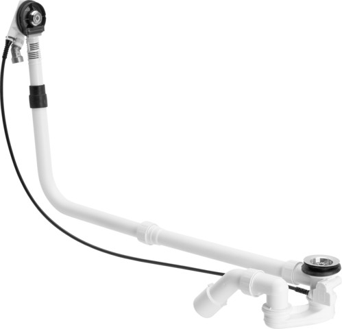 Viega Ab-und Überlauf Multiplex Trio 6161.72 in 1070mmxDN40/50 verchromt