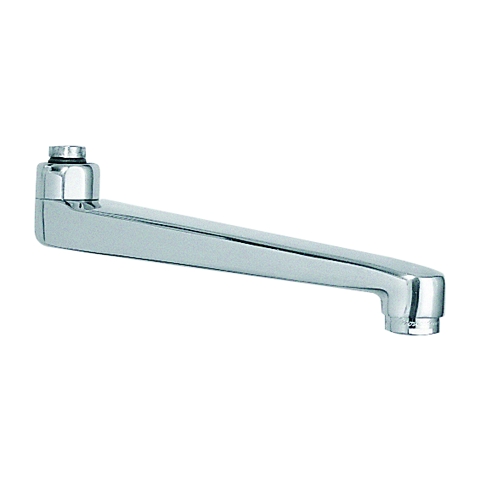 GROHE Gussauslauf 13430 3/4" mit Anschlagbegr. Ausld. 185mm H:64mm chrom