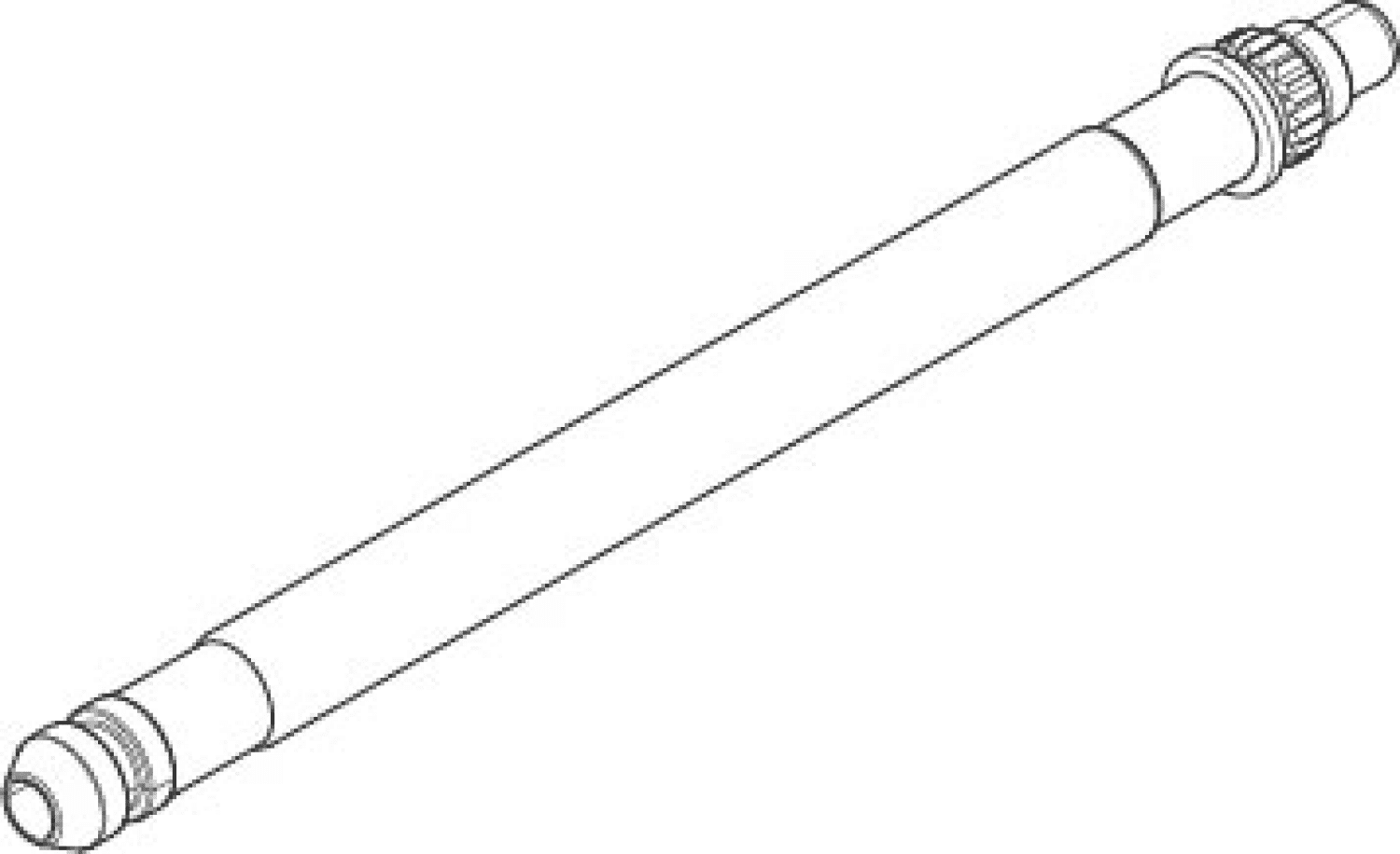 DO Schlauch für Gießrohr ERSATZTEILE 04300308200 D 14,6 x 163 mm