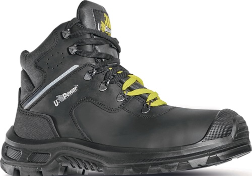 Sicherheitsstiefel THANOS Gr.43 schwarz/ gelb S3 CI ESD SRC EN20345 Leder U.POWER Sicherheitsstiefel THANOS Gr.43 schwarz/ gelb S3 CI ESD SRC EN20345 Leder U.POWER
