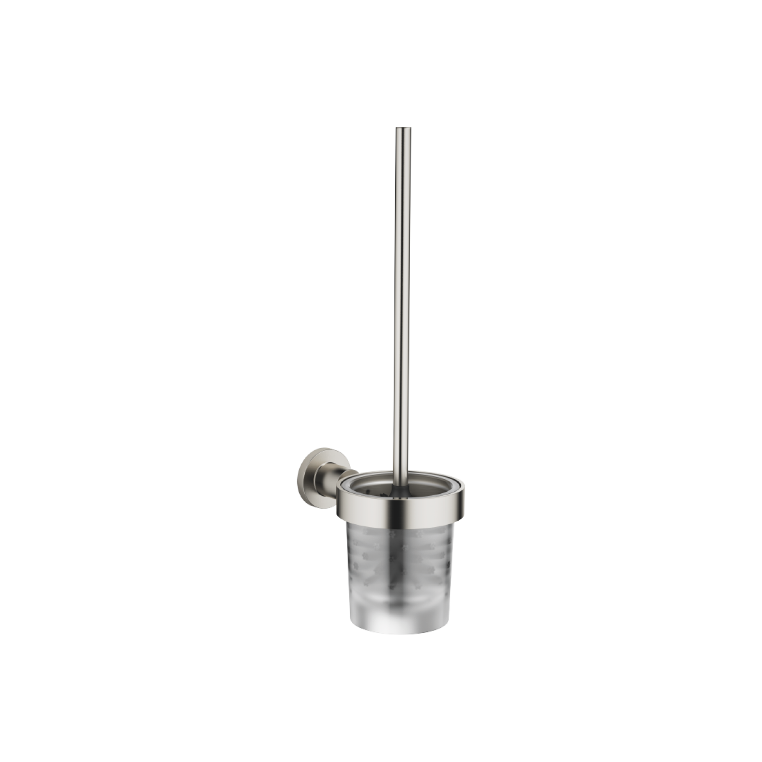 DO Toiletten-Bürstengarnitur, Wandmodell TARA 83900892 Platin gebürstet