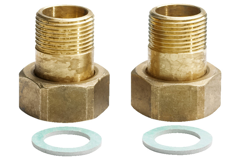 Danfoss Anschlusst. m. Anschraubenden G1A / G3/4A Set mit 2 Stk.