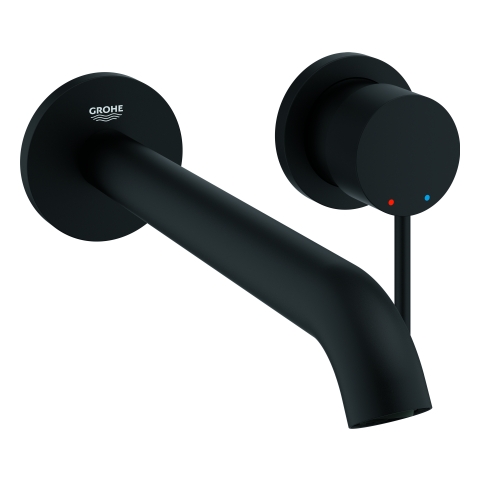 GROHE 2-Loch-WT-Wandbatterie Essence 29193_1 FMS A: 230mm phantom black GROHE 2-Loch-WT-Wandbatterie Essence 29193_1 FMS A: 230mm phantom black