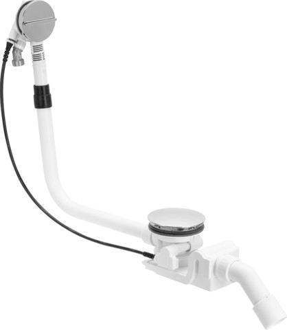 Viega Ab-und Überlauf Rotaplex Trio 6141.61 in 725mmxDN40/50 verchromt