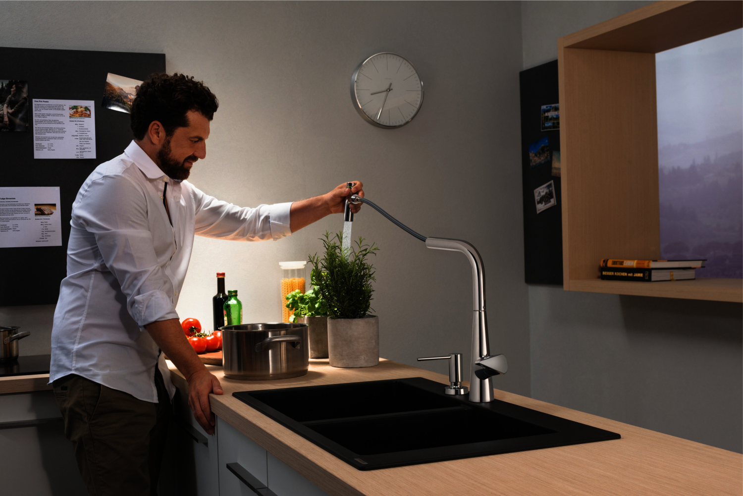 Hansgrohe Spültischmischer 300 Talis Select M51 Ausziehbrause 2jet sBox chrom