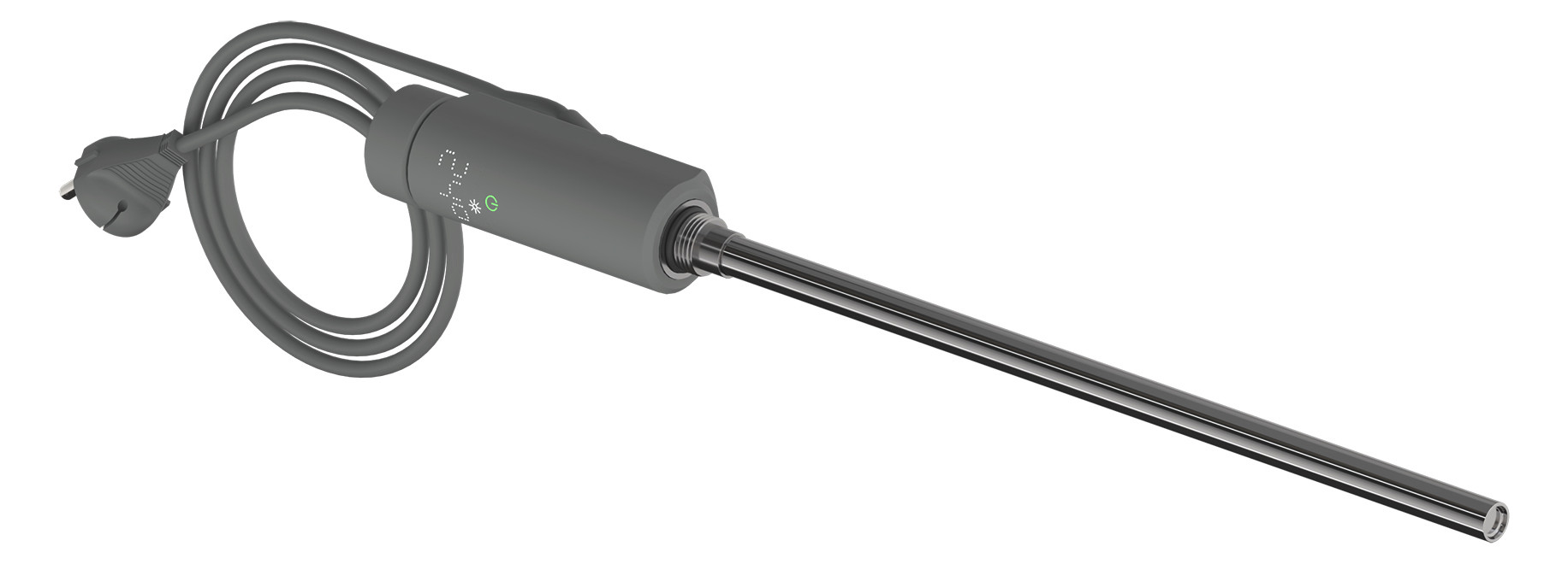 ZE Zubehör Heizstab IHC L=350 Nennleistung 300 Watt, Grau