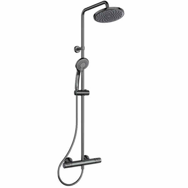 IS Duschsystem Ceratherm T25 mit Brausethermostat Chrom