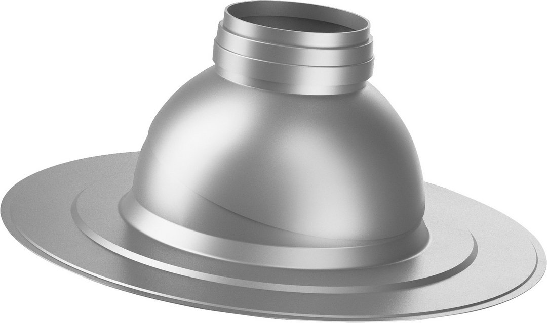 BOSCH Abgaszubehör FC-O60_80 Flachdachflansch, 0-15 Gr, d:125, L: 120