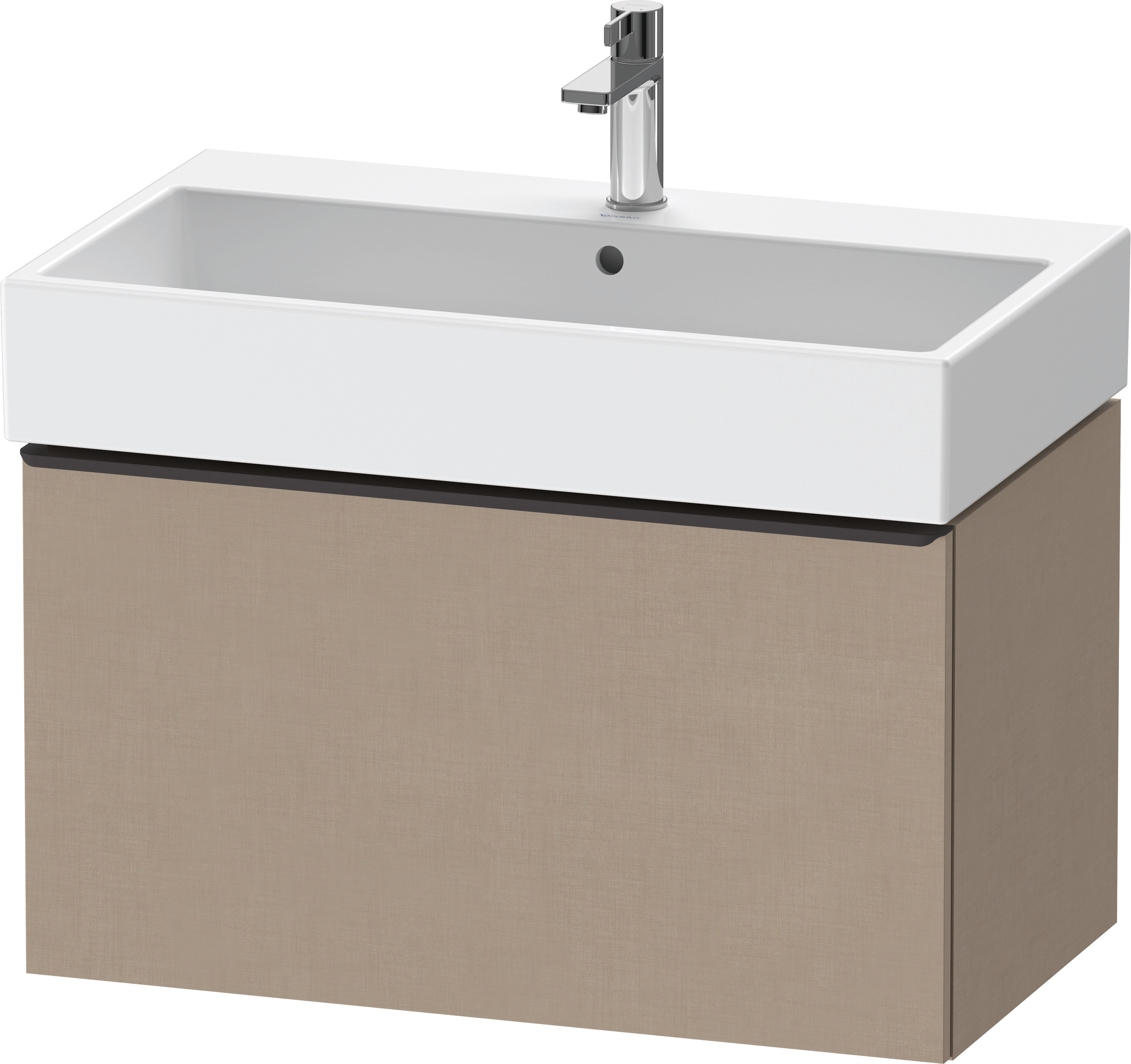 Duravit D-Neo WTU,Wdh,Ausz:1,Gr:Diamant Schw. 784x442x440mm,Leinen Matt, Dekor